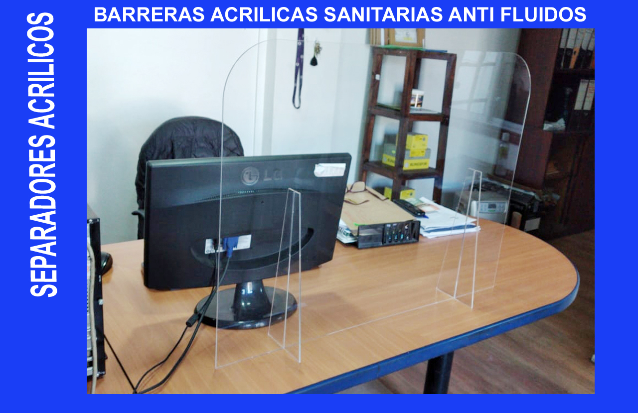 Separadores Acrilicos anti fluidos